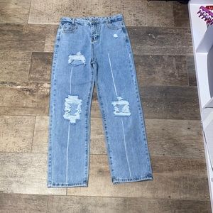 ripped jeans